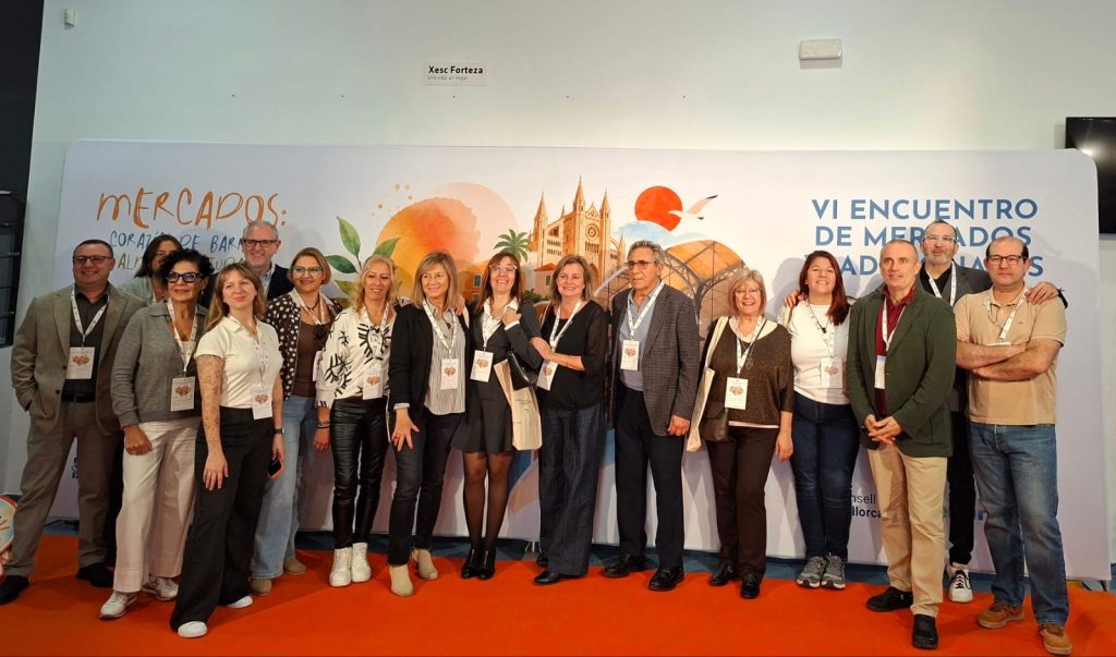 Delegació catalana al VI Encuentro de Mercados Tradicionales de METRAE, a Palma de Mallorca